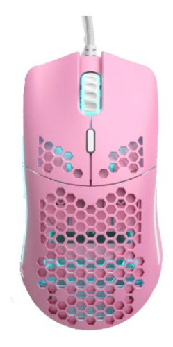 Mouse gamer de juego Glorious  Model O pink