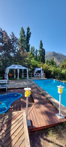 Arriendo Parcela Piscina Cajondelmaipo Diaynoche (acampar)