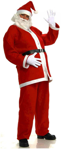 Disfraz Para Adulto De Santa Claus Talla L Halloween