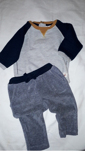 Conjunto Pantalon Pioppa 9 Meses Buzo Frizado Cheeky 9 Meses