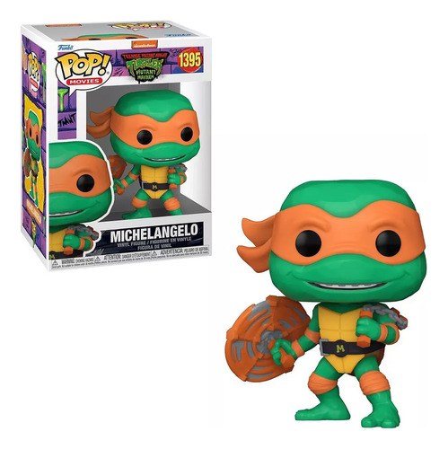 Funko Pop! Movies Tortugas Ninja Michelangelo # 1395  Replay