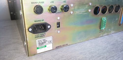 Auditel Interpretation System Control Unit M12p - Sucata (Usado)