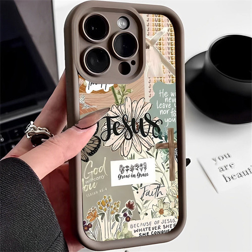 Carcasa Con Temática De Jesús Para Realme C63 C53 C21y Note 50 60 C51 C