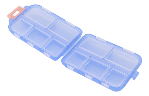 Estuche De Plástico Impermeable Para Medicamentos Con 10 Com