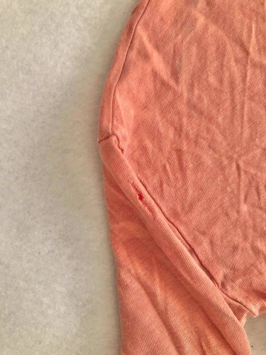 Sudadera Con Gorro Color Salmon Massimo Dutti Original (Usado)