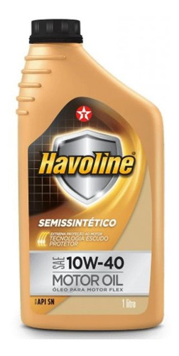 Imagem 1 de 2 de Oleo Motor Sae 10w40 Semi Sintetico 1l Texaco Tx569