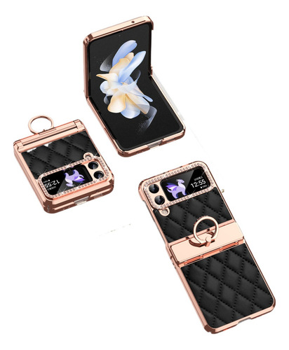 C Funda Protectora Galvanizada Para Samsung Zflip3