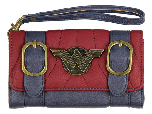 Dc Comics Wonder Woman Solapa Delantera Cartera De La Mujer