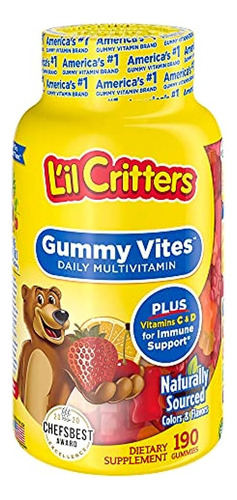 Lil Critters Gummy Vites Daily Kids Gummy Multivitamin: Vita