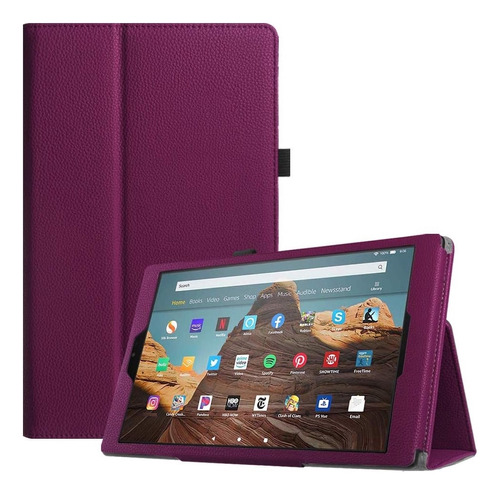 Fintie Funda Tablet Amazon Fire Hd 10 7ma 9na Gen Purpura