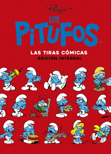 Los Pitufos. Las Tiras Cómicas. Ed. Integral, De Peyo. Editorial Norma Editorial, Tapa Blanda En Español