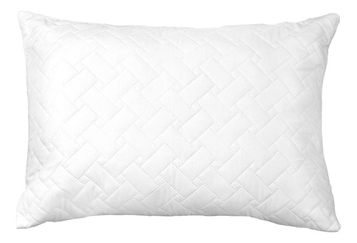 2 Protectores Acolchado Para Almohada Color Blanco Liso
