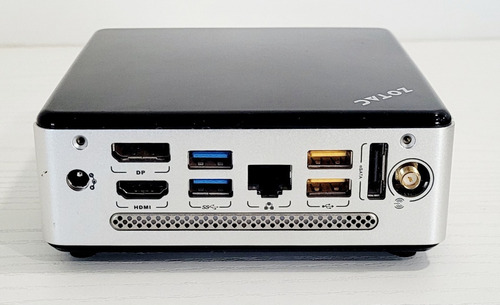 Mini Pc Zotac Celeron 867 4gb 120gb Ssd Wifi Hdmi Usb 3.0 (Recondicionado)