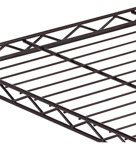 Rack Metálico Decoteam 4 Estantes De Rejillas Ajustables