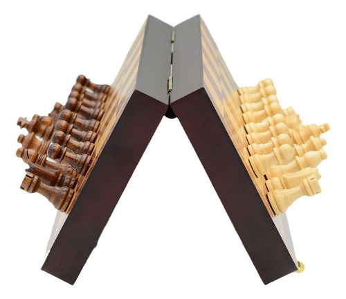 W8012a(30cm) - Adapted - Magnetic Wooden Chess Set 30cm