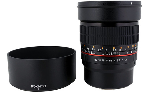 Lente Rokinon 85m-mft 85mm F1.4 Para Olympus Y Panasonic ...