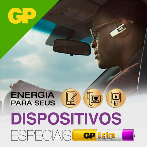 Imagem 3 de 10 de 08 Pilhas Alcalinas Aaaa 4a Mini Gp Extra 1 Shrink