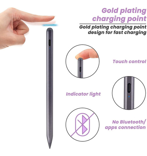 9th Gen Stylus Pen Same For Pencil Palm Rejection And...