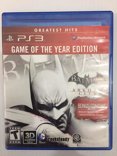 Batman Arkaham City Ps3