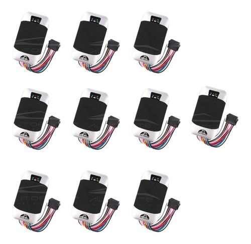 Imagen 1 de 10 de Set 10 Gps Tracker Localizador Tk303g Con Control Mayoreo