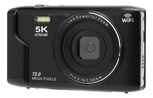 Cámara Digital Uhd 5k Retro 72mp 16x Zoom Af Pantalla 2.8 Pu