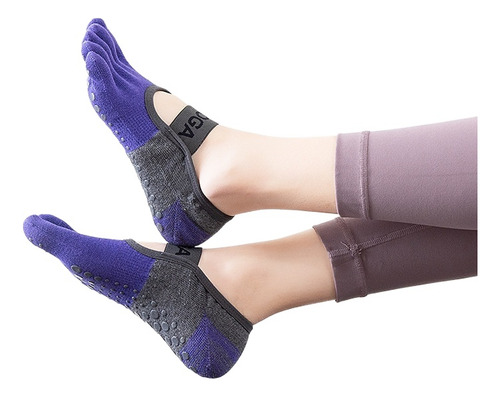 Calcetines Antideslizantes Para Cinco Dedos, Transpirables
