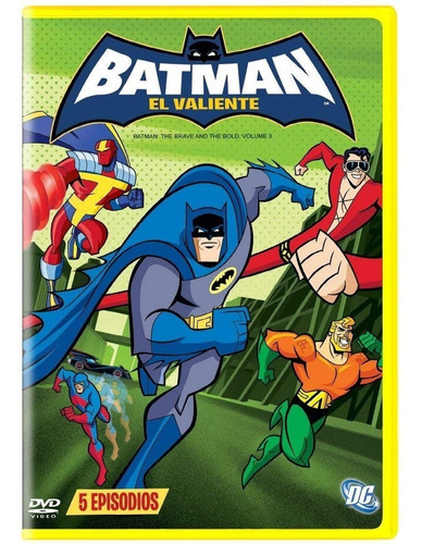 Batman El Valiente Volumen 3 Coleccion 5 Episodios Dvd