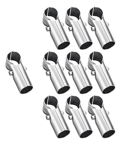 Conector De Tubo De Acero Inoxidable, Juego Dos Conectores