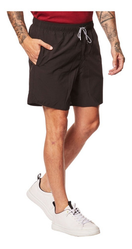 Imagem 5 de 9 de Short Masculino Básico Com Amarração Reserva