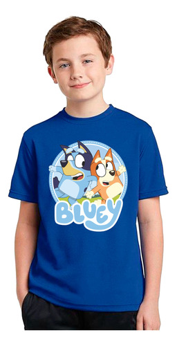 Camiseta Remera Bluey Bingo En 2 Bellos Diseños