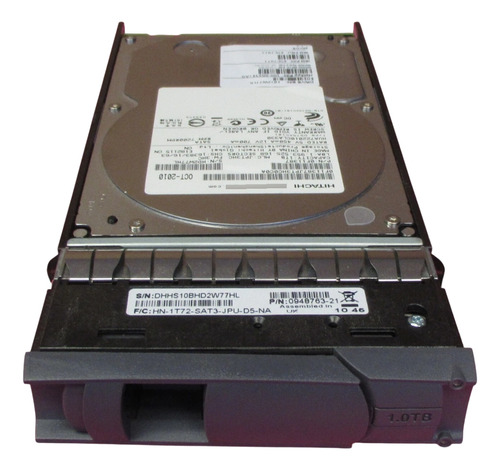 Hd Netapp 1tb 7.2k 3,5 Sata X302a-r5 00v7467 45e7973 @ Prateado