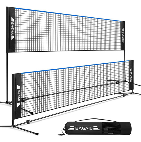 Bagail Badminton Net, Foldable Nylon Net 10 Ft/14ft/17ft ...