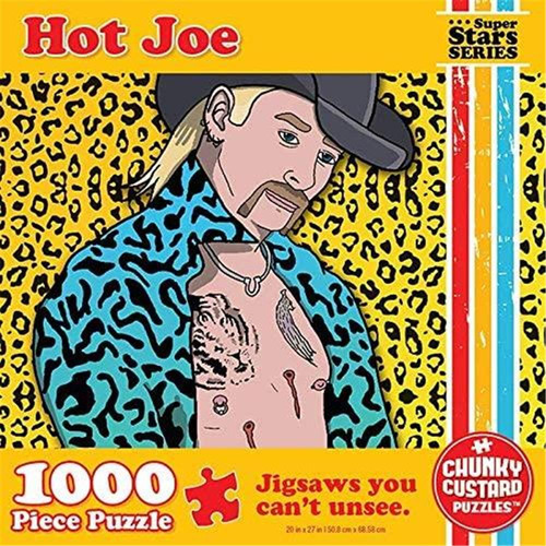 Rompecabezas Chunky Custard Hot Joe Tiger King 1000 Piezas