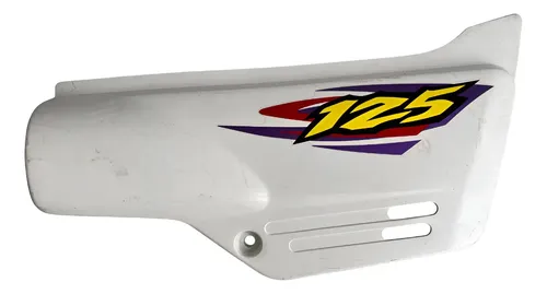 Carenagem Lateral Direita Xlr125 99 Branca Original Honda