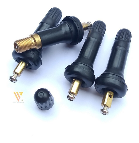 4 Bico Válvula Do Sensor Tpms De Roda Gm Onix Prisma Pneu