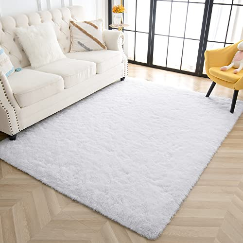 Rostyle - Alfombras Suaves Y Esponjosas Para El Dormitorio,