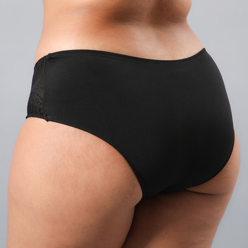 Pantaleta Con Encaje Mujer Flores 13487-2