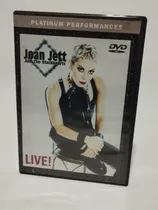 Comprar Joan Jett And The Blackhearts  Live Dvd  Usa 2001 Bmg 