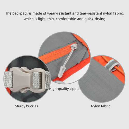 Mochila De Hidratación Con Dos Bolsas De Hombro Para Hidrata