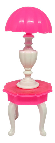 Mesa De Canto Rosa Pink P/ Quarto E Sala Da Barbie - Móveis