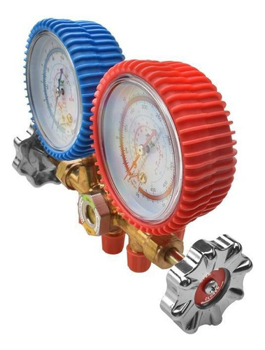Manifold Ar Condicionado Gás R134a Com Mangueiras 1,5m