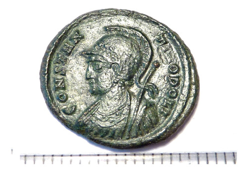 Moneda Romana Emperador Constantino I, 331-334 D.c. Jp