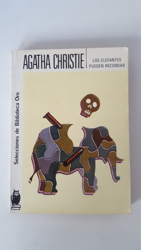 Agatha Christie Libro Novela Los Elefantes Pueden Recordar 