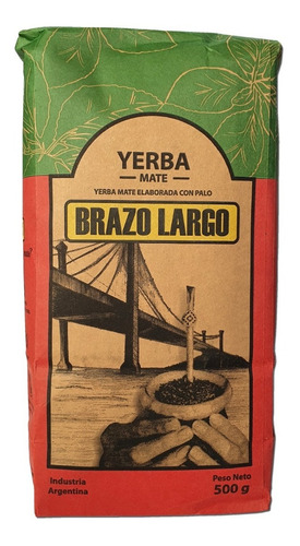 Yerba Mate Brazo Largo Tradicional 500gr