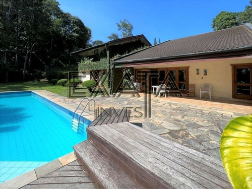 Imagem 25 de 30 de Condomínio Parque Silvino Pereira, Granja Viana, Com Ótima Construção, 5 Suítes Mais Apto P/ Hóspedes, Lazer Com Piscina E Gourmet, Vista P/ O Verde! - Ca00961 - 71015869