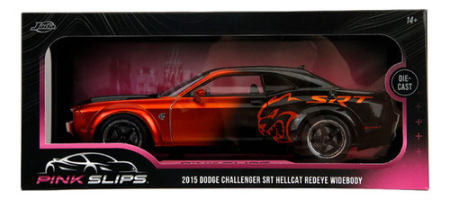Dodge Challenger Srt Hellcat 2015 Redeye Widebody Jada 1/18 Negro/cobre