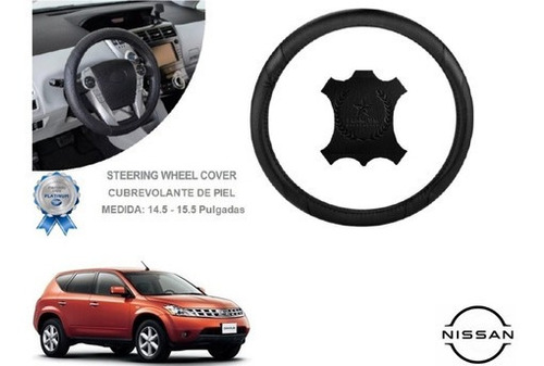 Funda Cubrevolante Negro Piel Nissan Murano 2007