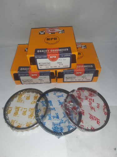 Anillos Mitsubishi L300 2.4 Std 010/020/030/040/ #n84w/4g64