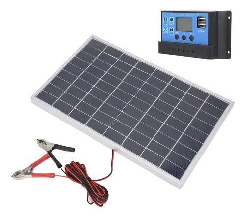 Controlador Solar Pwm 15w 18v Panel Policristalino 12v/24v