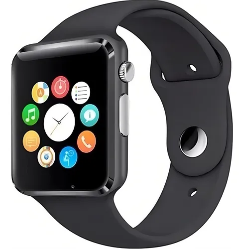 Chip de cámara Bluetooth Relogio Smartwatch A1, música, Whatsapp